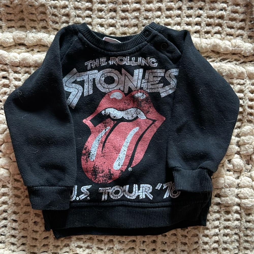 Baby crew neck The Rolling Stones